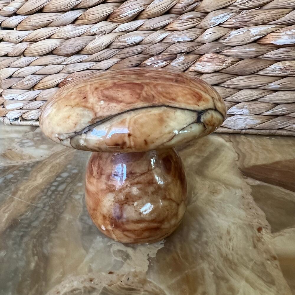 Mushroom Stone Paperweight - Picture 2 of 7